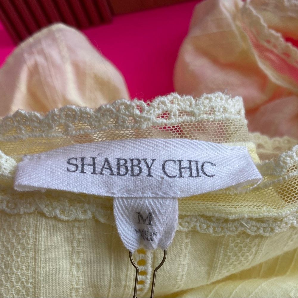 Shabby Chic Maura Dress yellow size M NWT - Picture 13 of 15